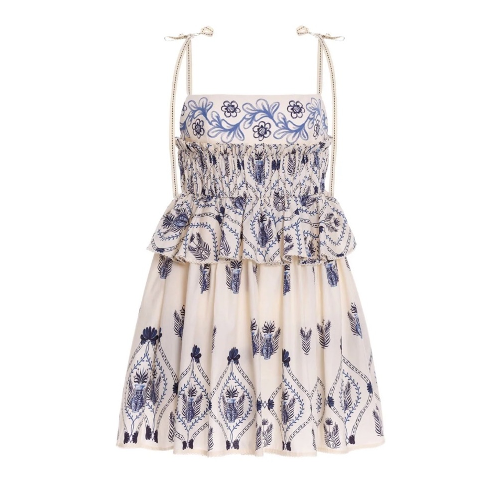 Agua by Agua Bendita SALVADOR JARRON MINI DRESS